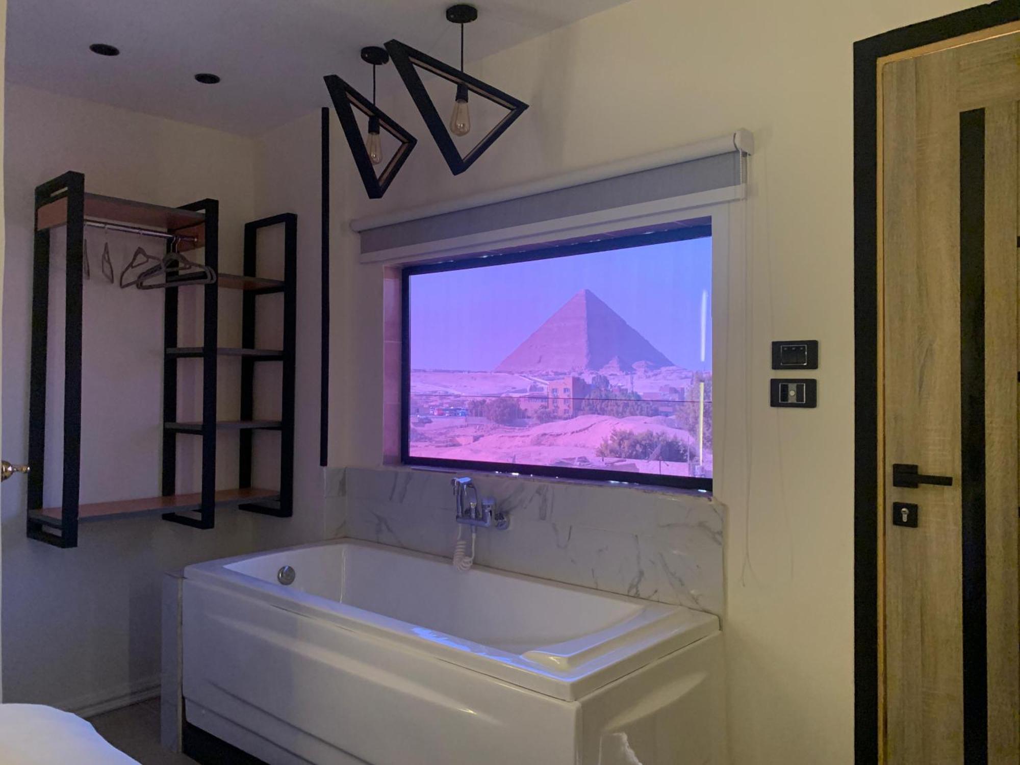 Capo Pyramid Hotel Kafrat al Jabal Exterior photo